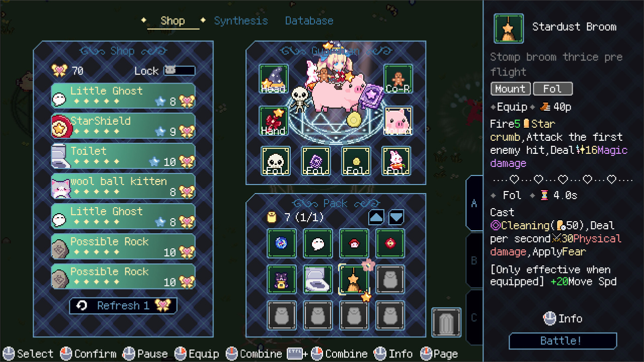 Screenshot #4 - Little Witch Survivors