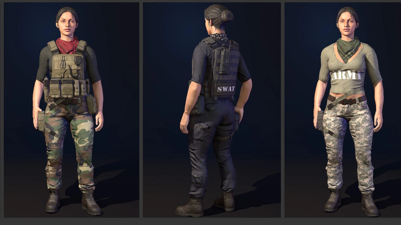 Screenshot #3 - Female Hero (Unity)