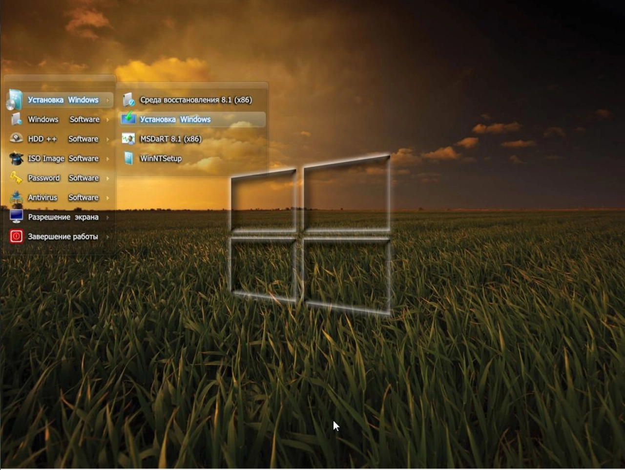Screenshot #2 - Windows 7 Ultimate x86/x64 Легкая сборка Uralsoft