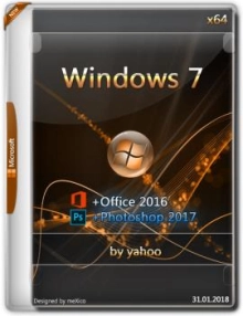 Windows 7 Корпоративная SP1 x64 + Office 2016 + Photoshop 2017