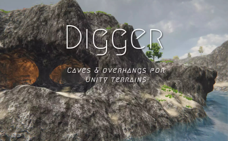 Digger - Terrain Caves Overhangs