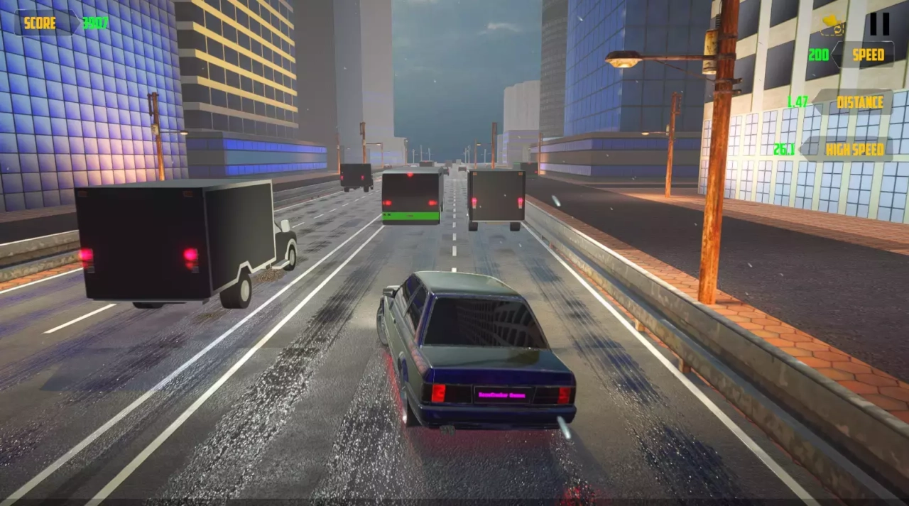 Screenshot #2 - Highway Racer