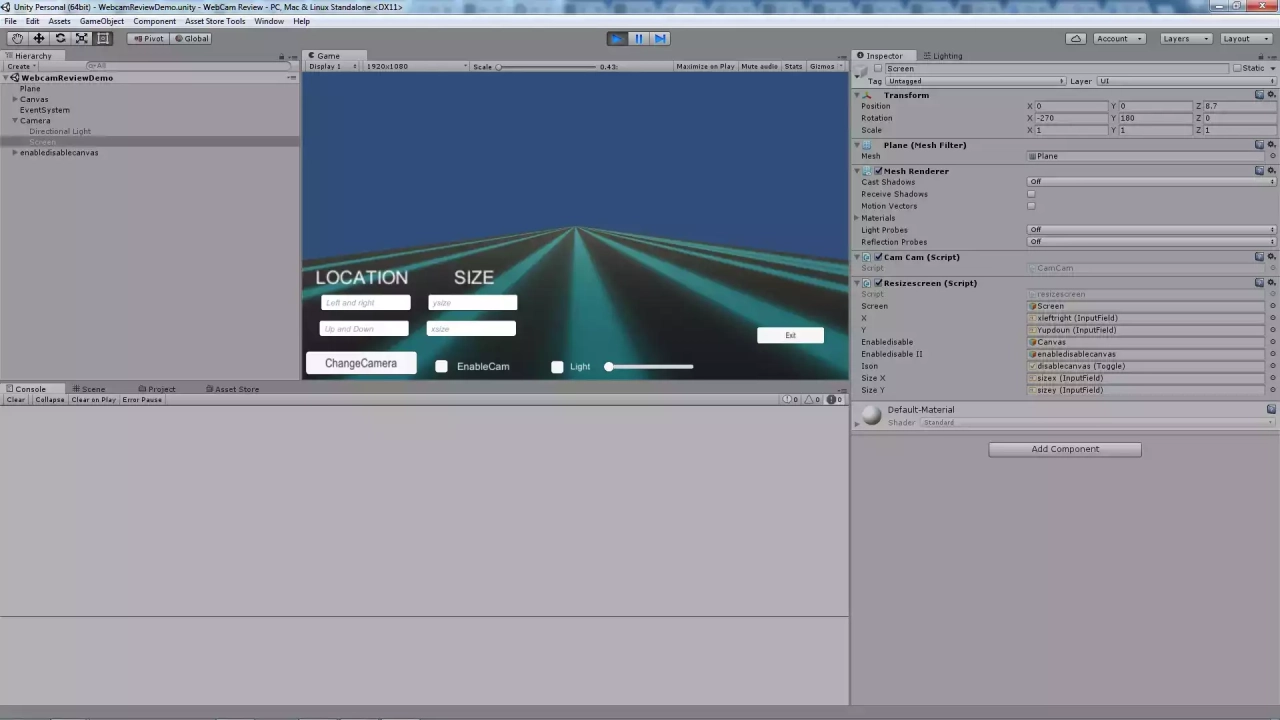 Screenshot #1 - Webcam Review v1.0