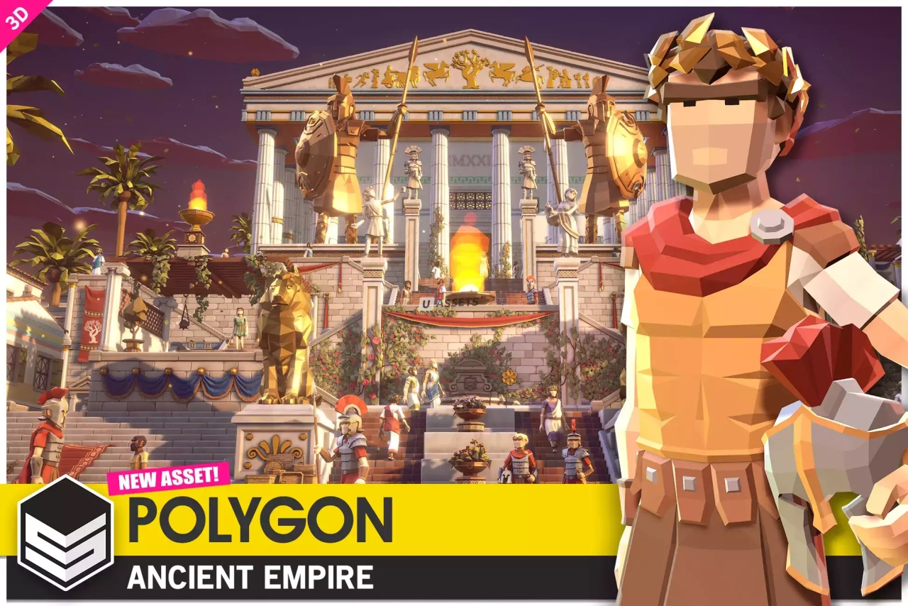 Screenshot #1 - POLYGON Ancient Empire - Low Poly