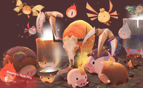 Monsters Fire Pack