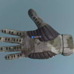 Screenshot #4 - Animated Hands with Gloves + HDRP 2019.3