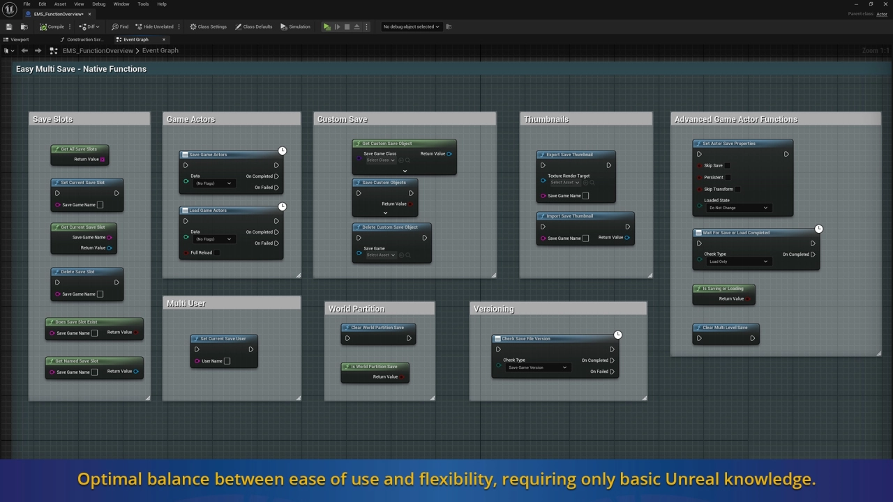 Screenshot #1 - Easy Multi Save v1.62 UE5 Plugin