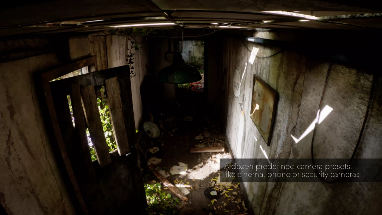 Screenshot #3 - Cinematographer PRO - A Photorealistic Camera System