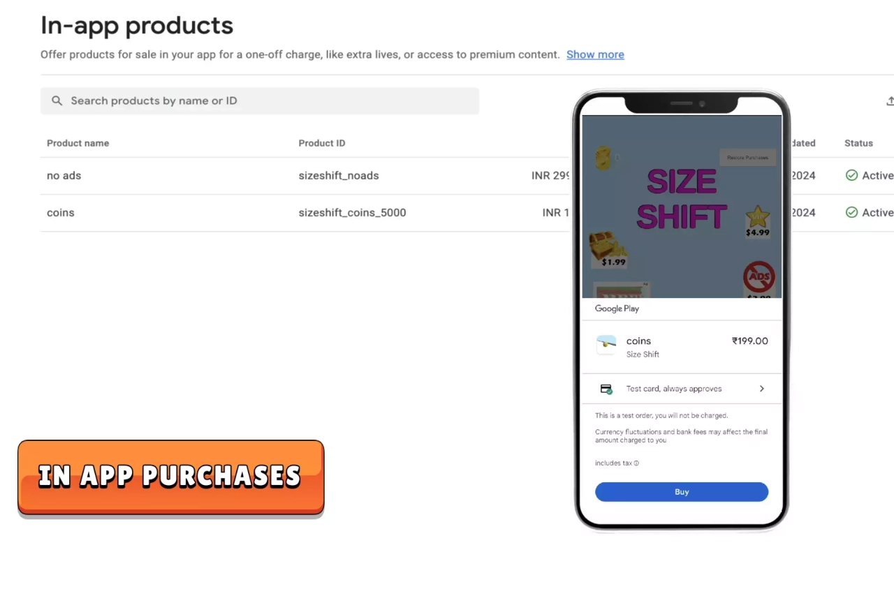 Screenshot #3 - Mobile Monetization Pro: Ads, IAP(In App Purchase) & More