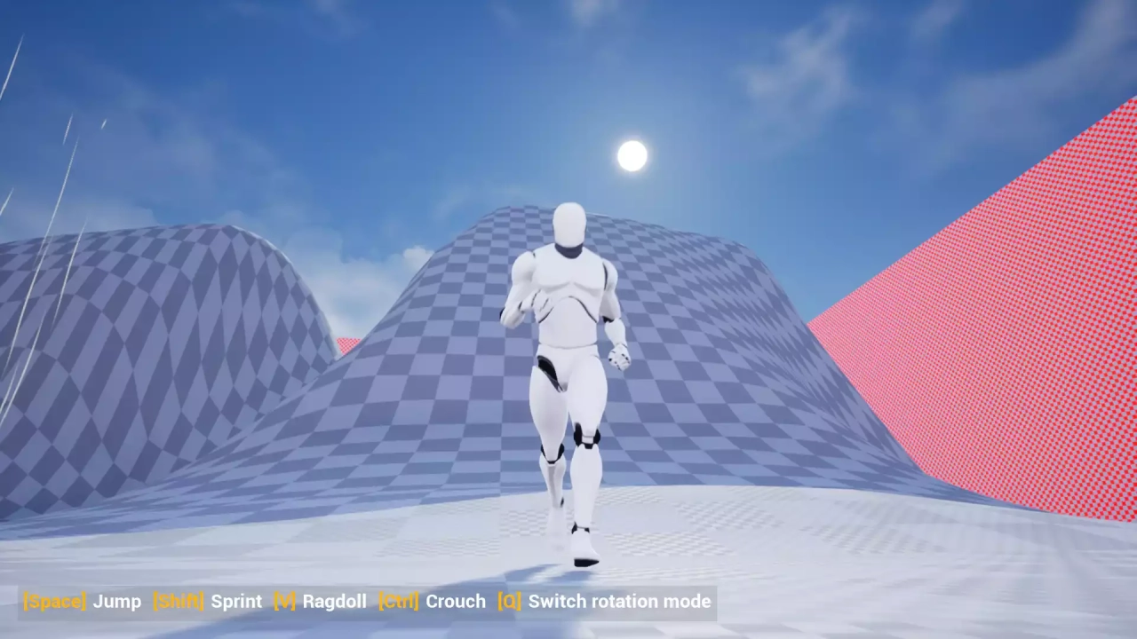 Screenshot #2 - Open World Locomotion System