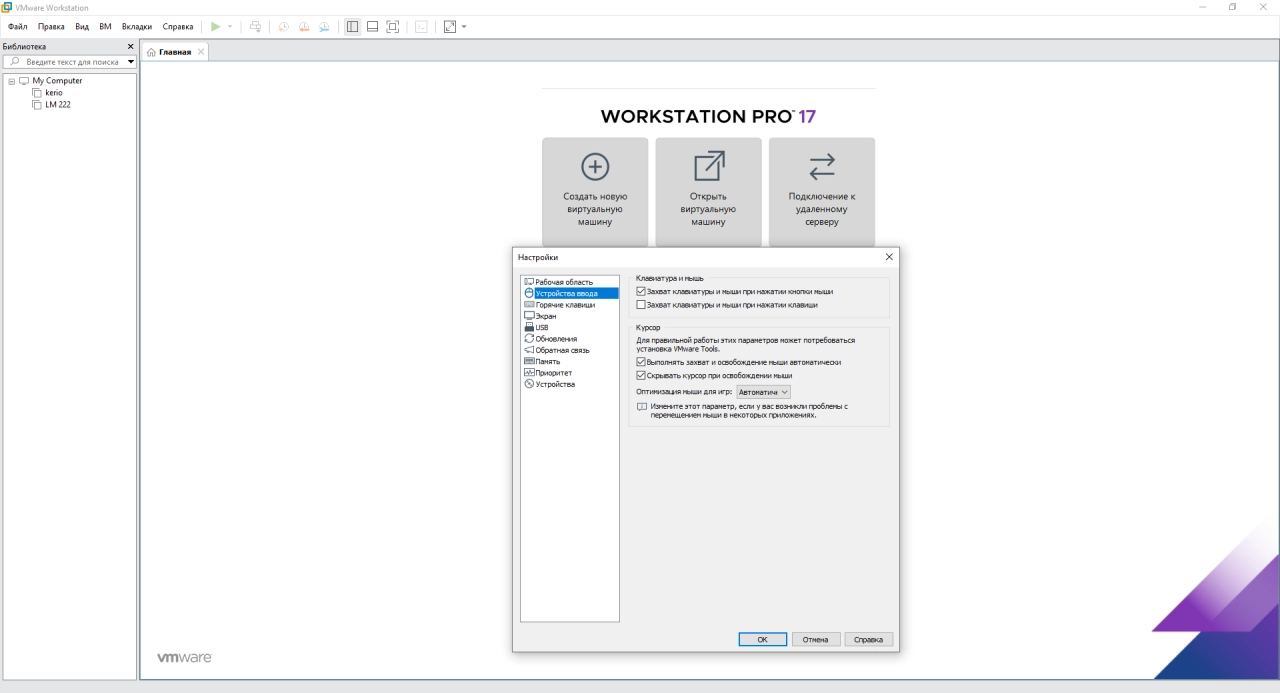 Screenshot #3 - Виртуальная машина VMware Workstation Pro 25H2 25.0.0.24995812