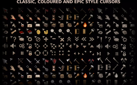 Stylized RPG Cursors
