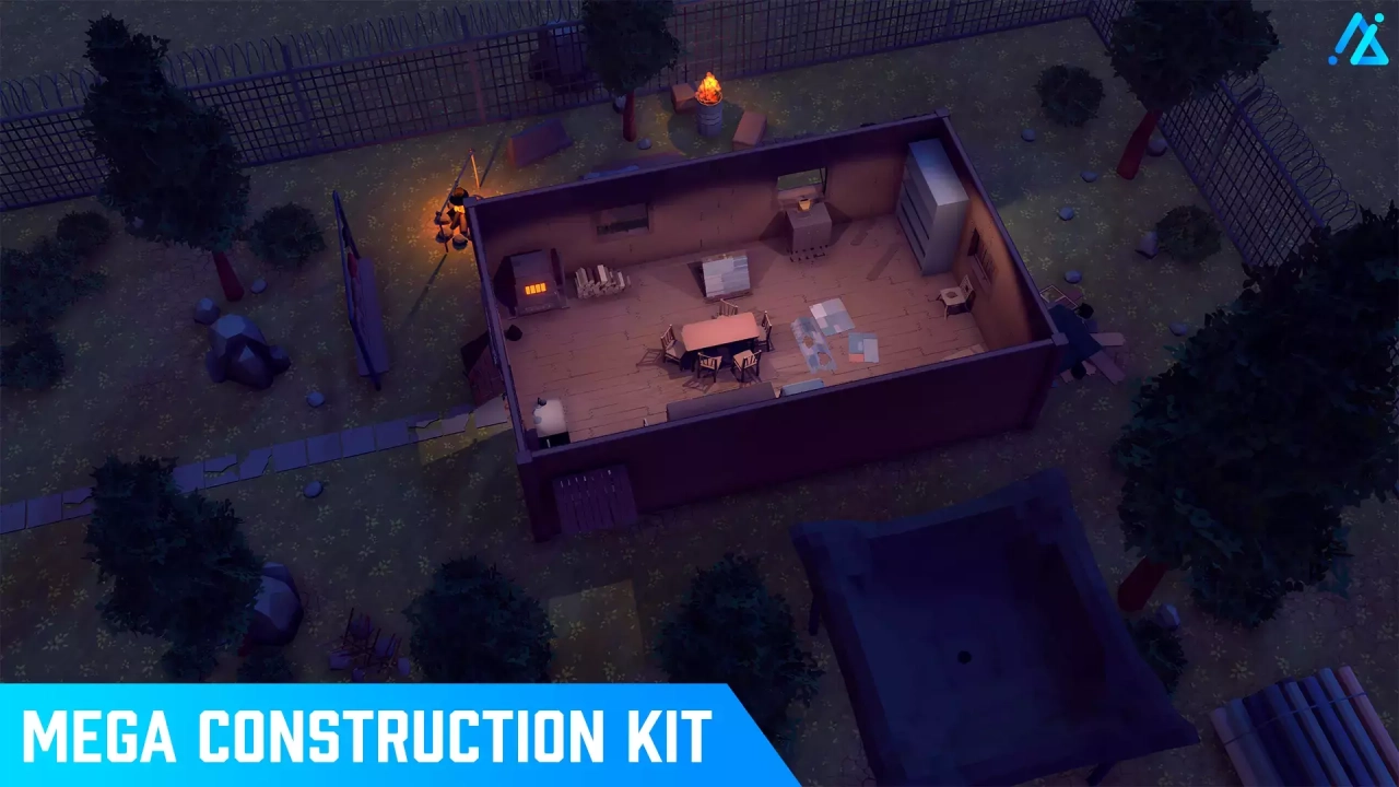 Screenshot #2 - POLY - Mega Survival Construction Kit (Unity)