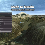 Screenshot #1 - Mesh to Terrain v2.1.5