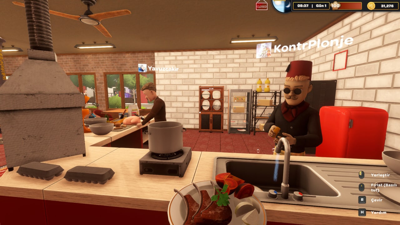 Screenshot #2 - Kebab Chefs! - Restaurant Simulator