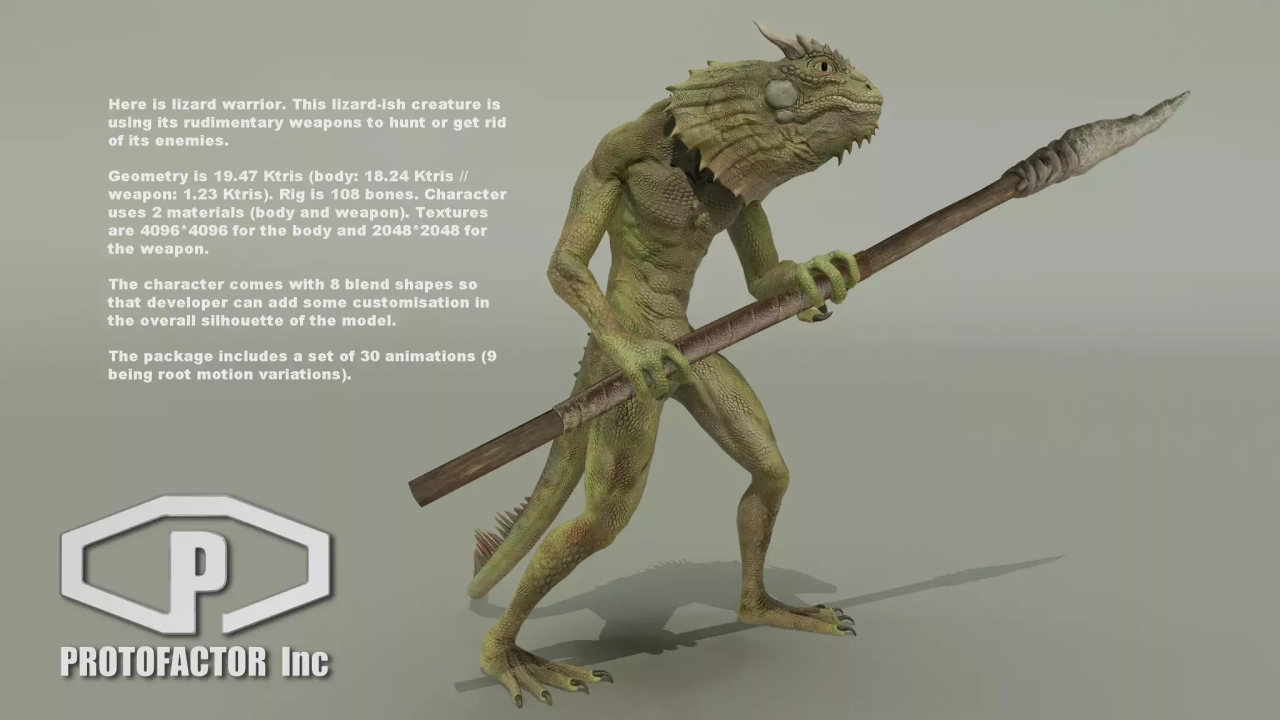 Screenshot #3 - FANTASY LIZARDS PACK