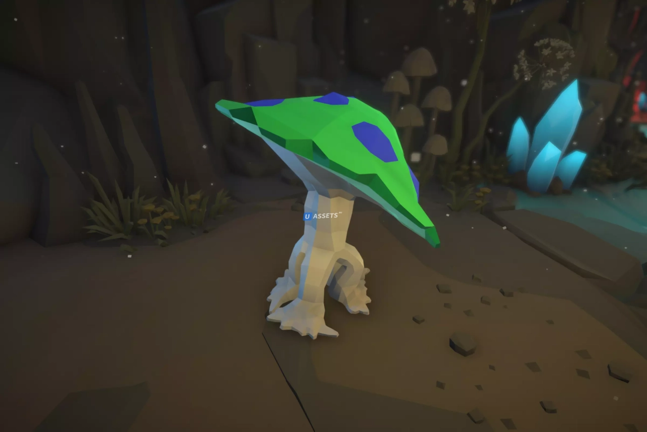 Screenshot #4 - Low Poly Character - Mushroom Monster - Fantasy RPG