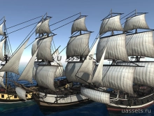Low/Mid Poly Brig Ship Pack
