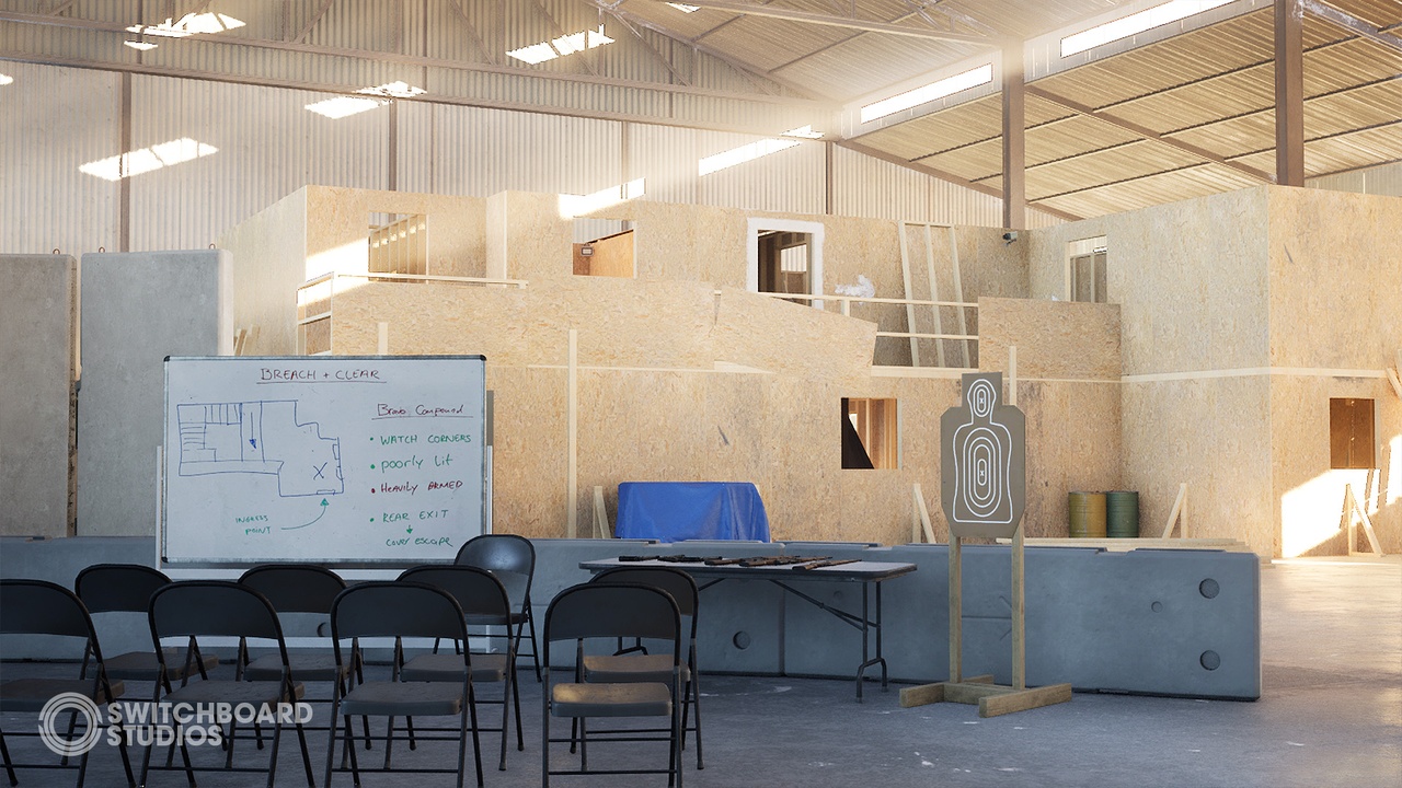 Screenshot #4 - Shoothouse - Killhouse Shooting Range Training Arena 5.7 | Unreal Engine Asset