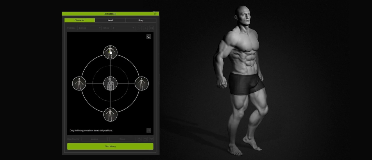 Screenshot #5 -  ActorMixer pro v1.0 (Character Creator 5)