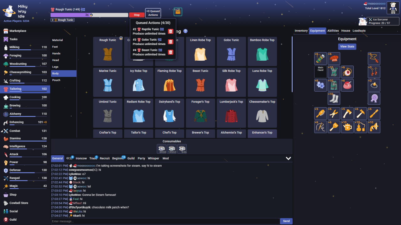 Screenshot #3 - Milky Way Idle