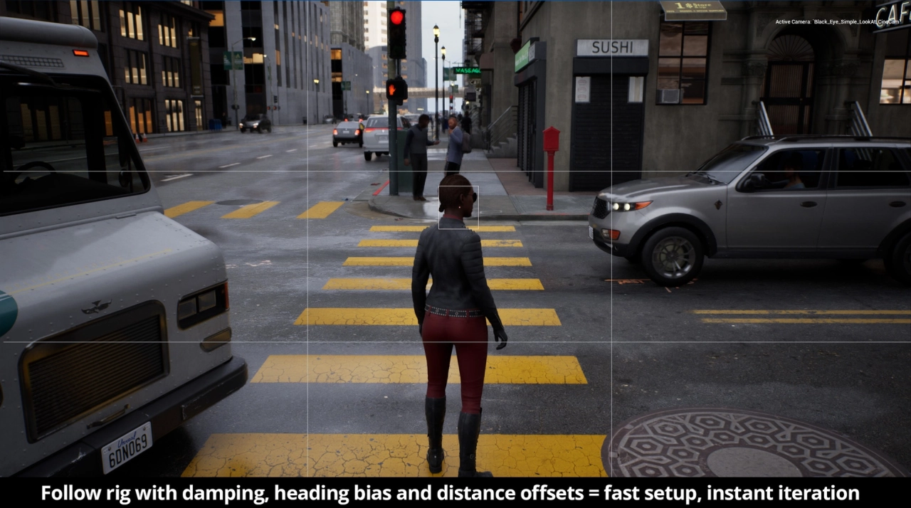 Screenshot #7 - Black Eye Camera - Powerful Procedural Camera System for Gameplay and Cinematics (UE5.7)