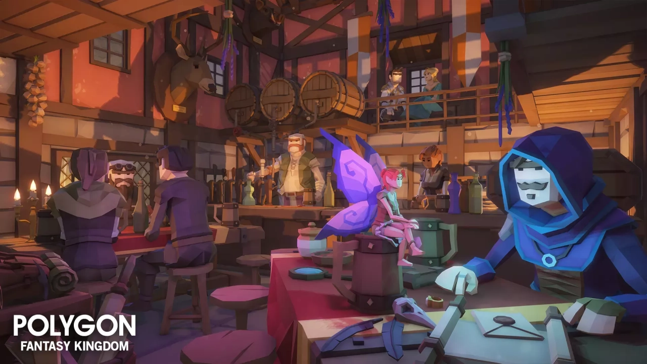 Screenshot #4 - POLYGON Fantasy Kingdom - Low Poly 3D Art by Synty