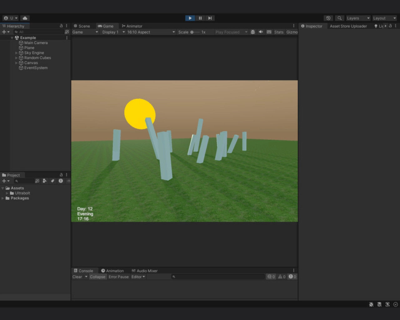 Screenshot #2 - Sky Engine (1.0) для Unity