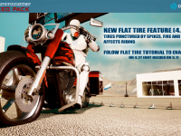 Screenshot #4 - Ridable MotorBikes: Multiplayer Advanced Pack - 3 Bikes - damage & animations