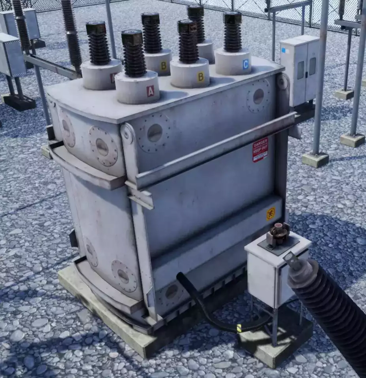 Screenshot #2 - Electric Substation ( Power Grid )