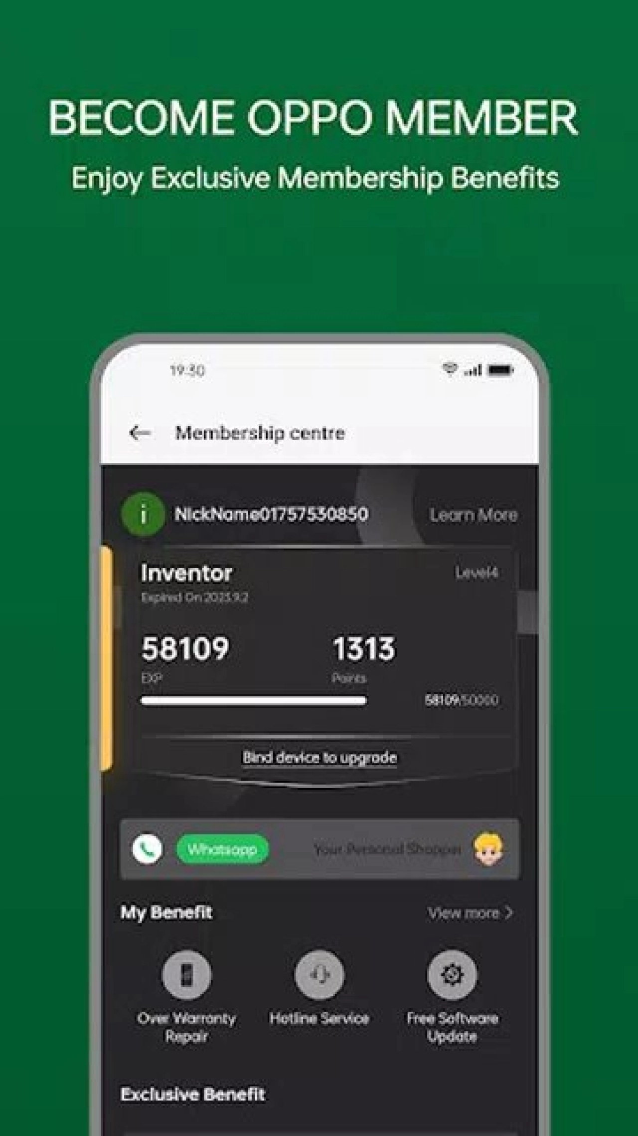 Screenshot #1 - МОЙ OPPO 9.8.11