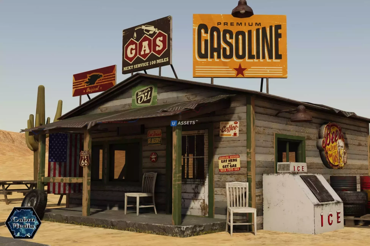 Screenshot #1 - American Gas Station