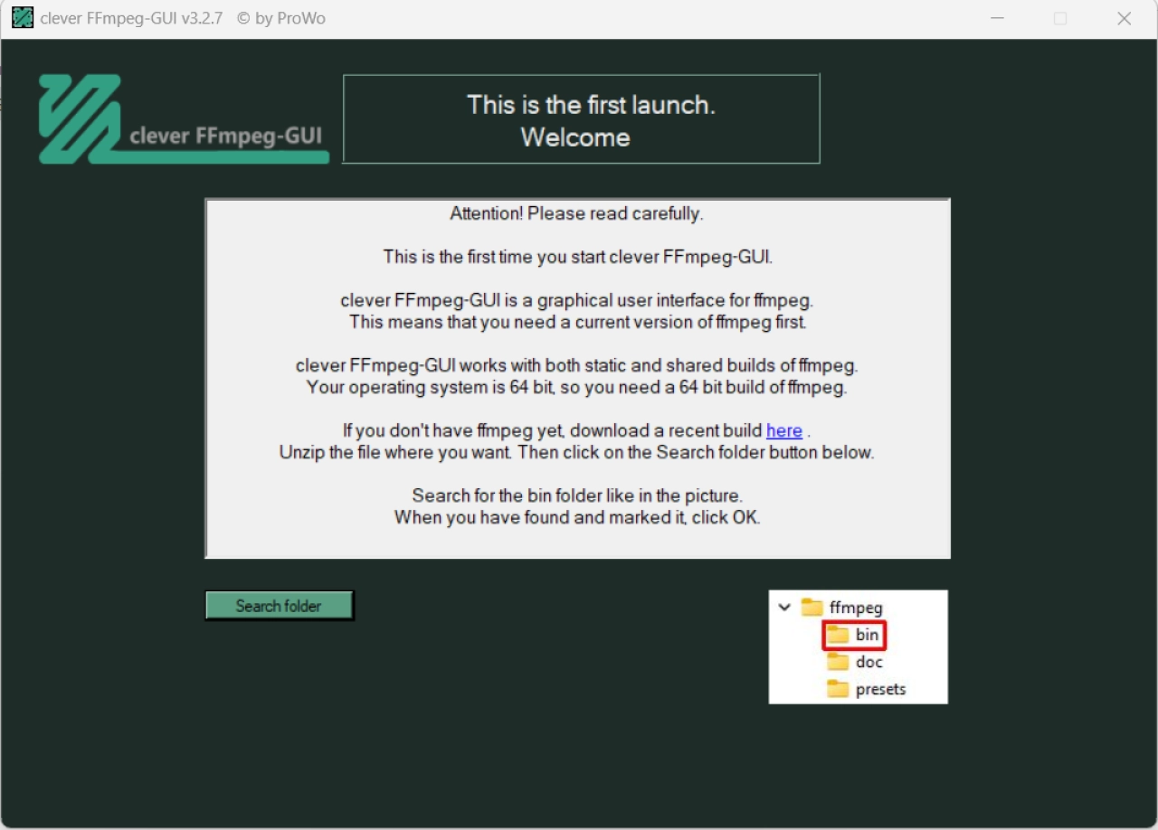 Screenshot #3 - Утилита Clever FFmpeg-GUI v3.1.7 + ffmpeg