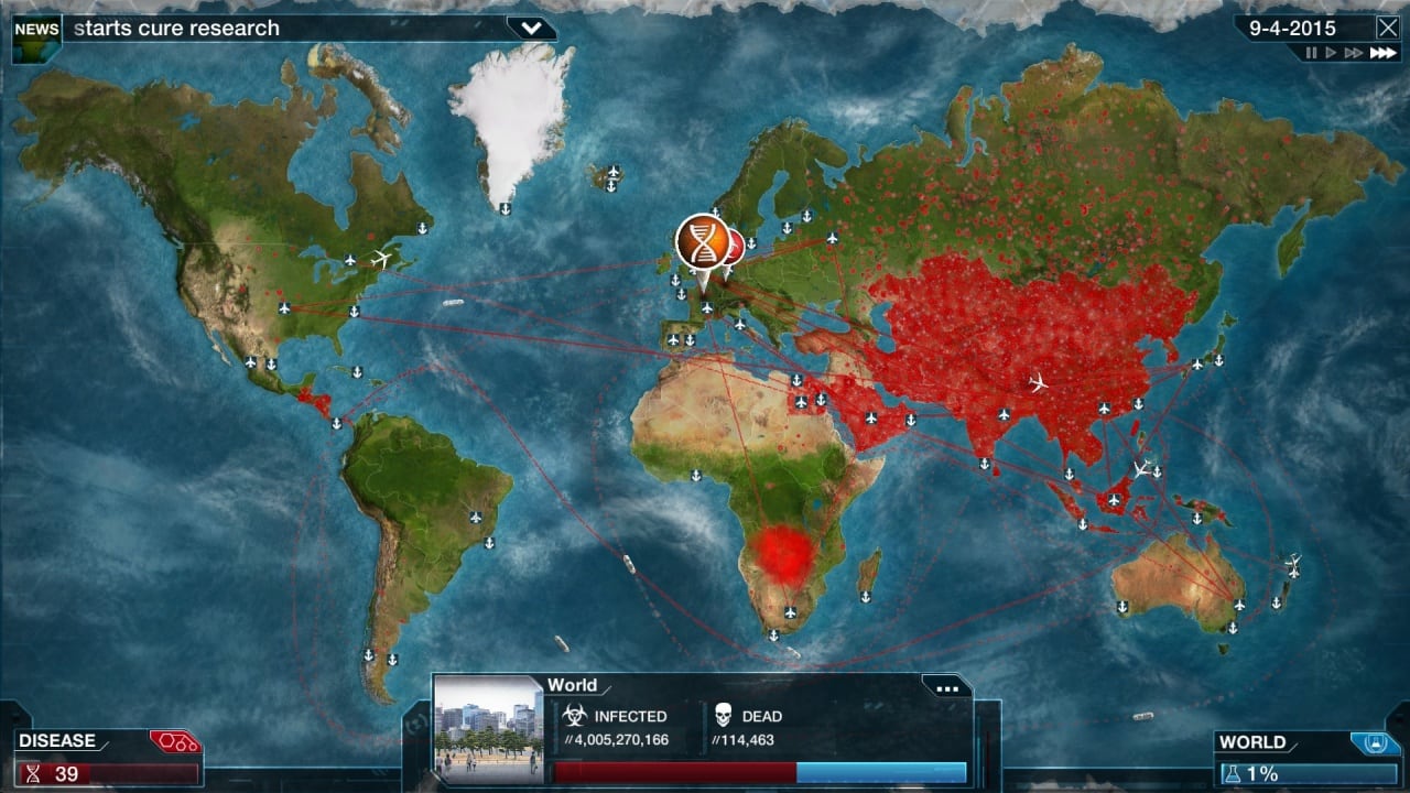 Screenshot #1 - Plague Inc: Evolved