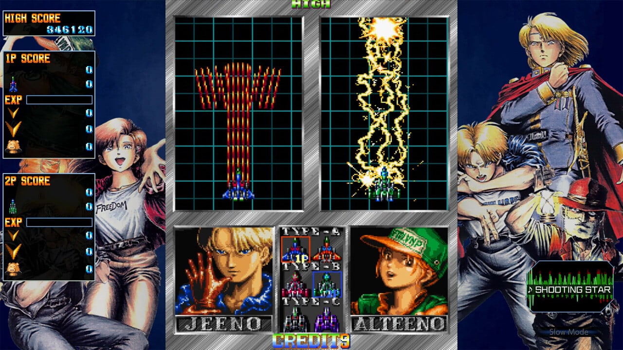 Screenshot #1 - BATSUGUN Saturn Tribute Boosted