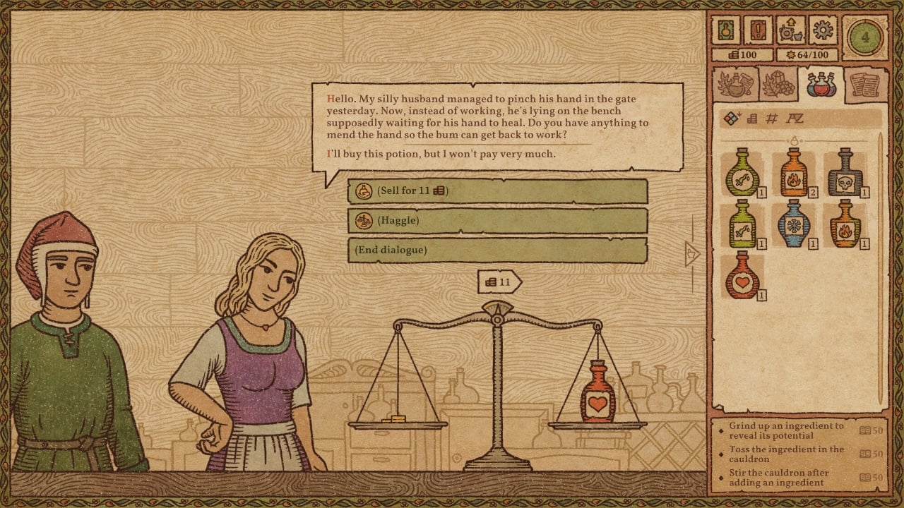 Screenshot #2 - Potion Craft: Alchemist Simulator