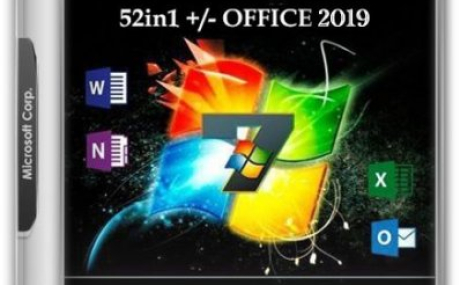 Windows 7 SP1 (x86/x64) 52in1 +/- Office 2019 by SmokieBlahBlah 2021.08.24