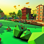 Screenshot #2 - Low Poly City. Asheville