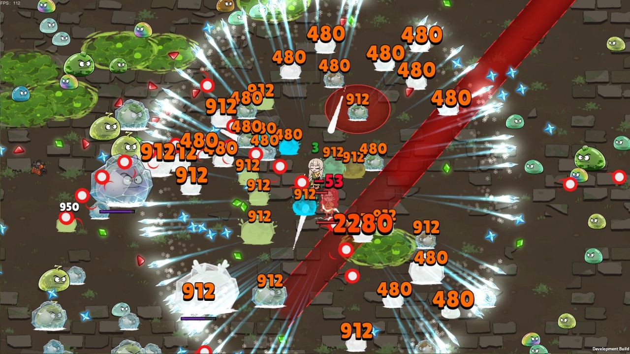 Screenshot #1 - Skewer of Heroes: Bubble Survivors