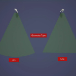 Screenshot #3 - Line Of Sight. Dynamic mesh.