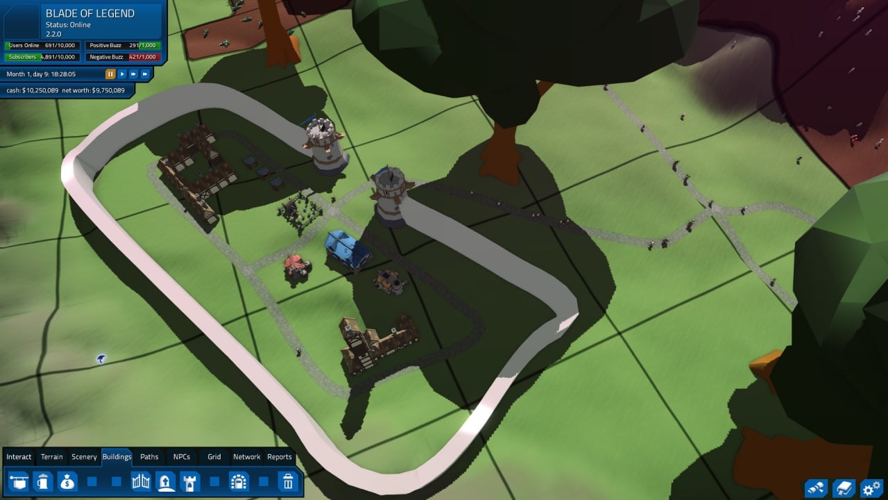 Screenshot #4 - MMORPG Tycoon 2