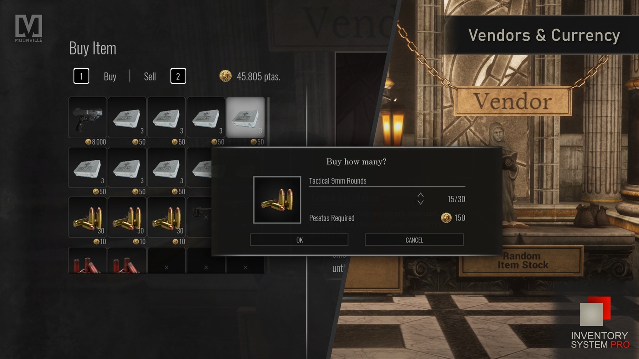 Screenshot #17 - Inventory System Pro by Moonville (UE5.5) - готовый инвентарь