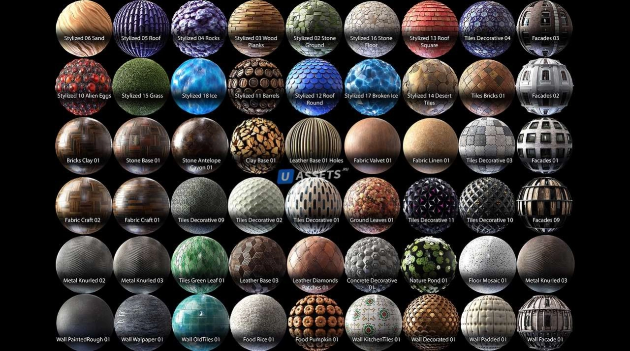 Screenshot #2 - 99 PBR Materials Vol.02