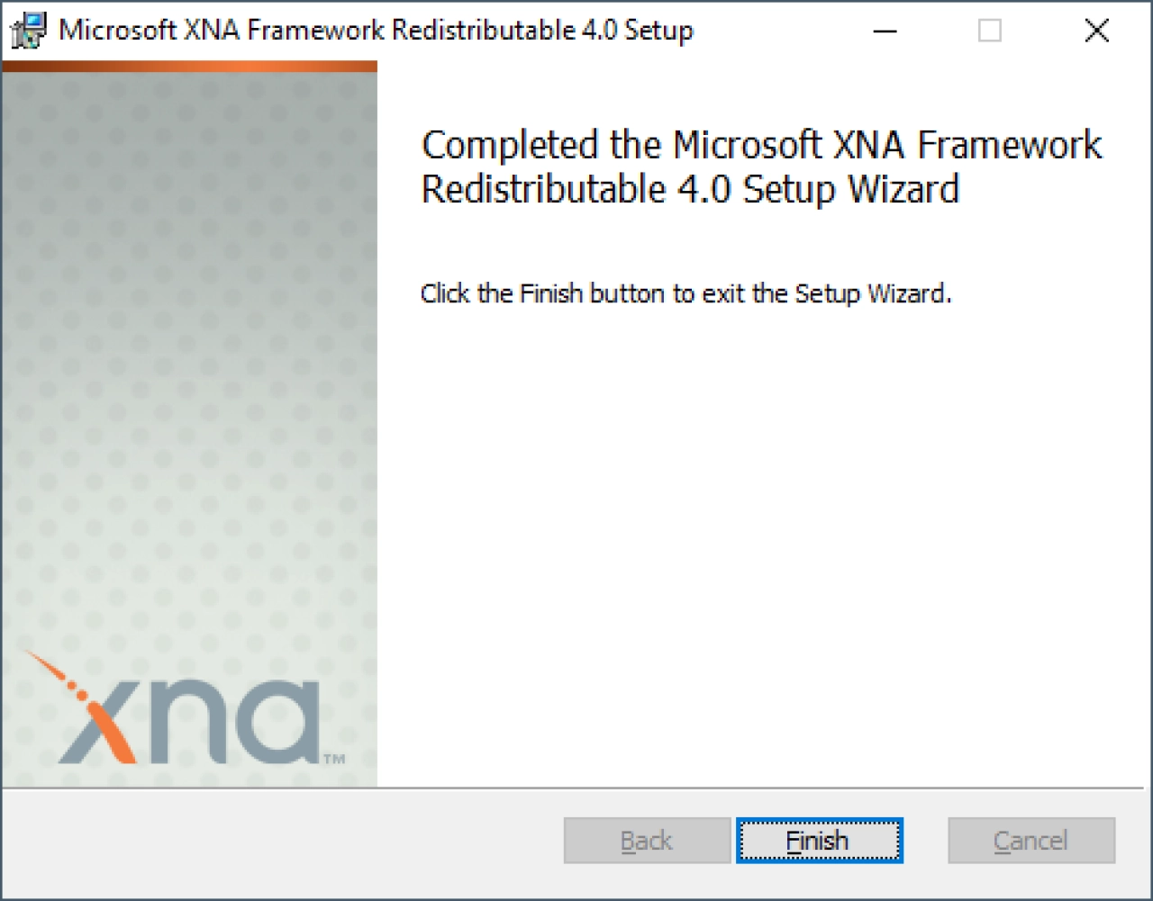 Screenshot #4 - Microsoft XNA Framework Redistributable