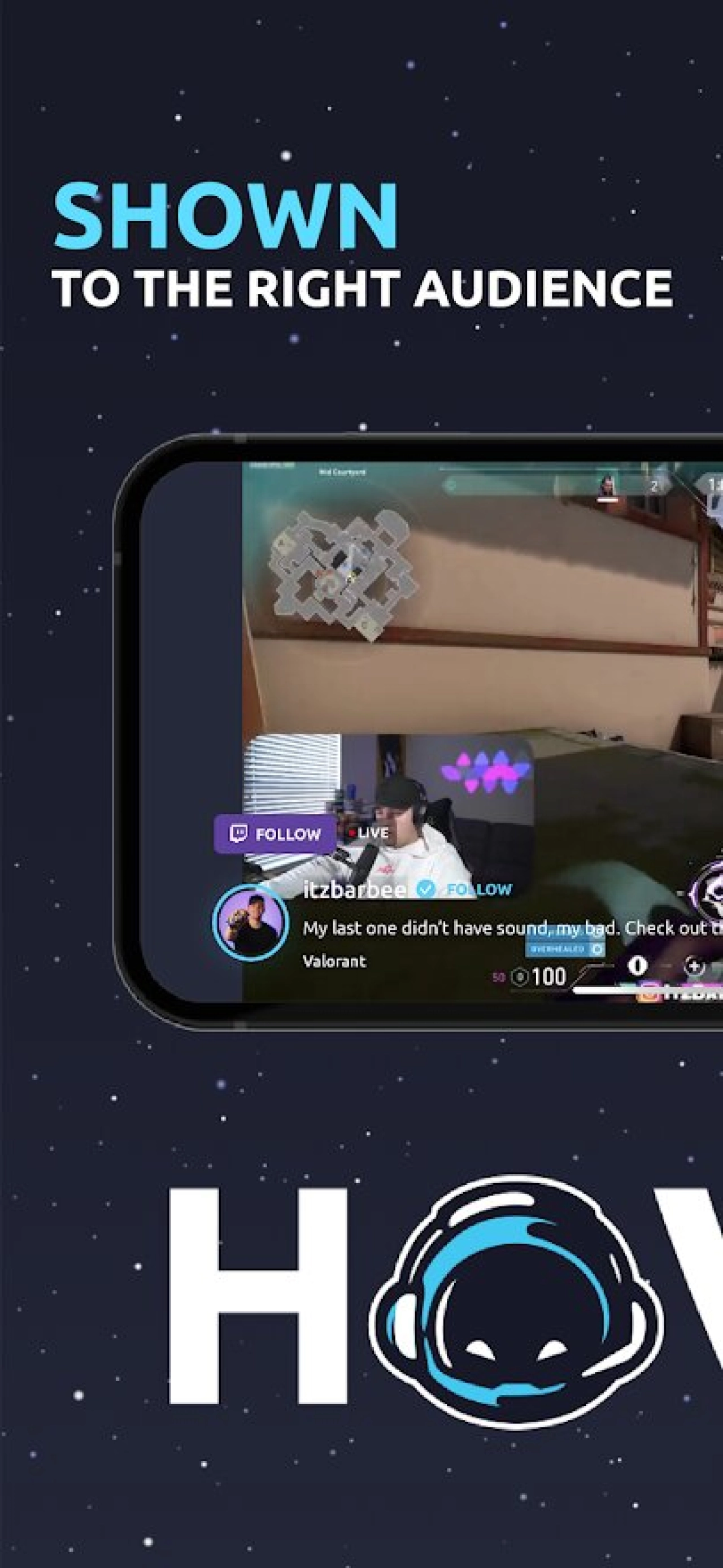 Screenshot #2 - HOVER - ПРОДВИЖЕНИЕ НА TWITCH 2.9.0