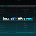 Screenshot #1 - All Settings Pro