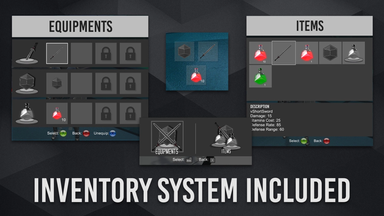 Screenshot #4 - Invector Third Person Controller – Melee Combat Template (Unity 6 Ready)