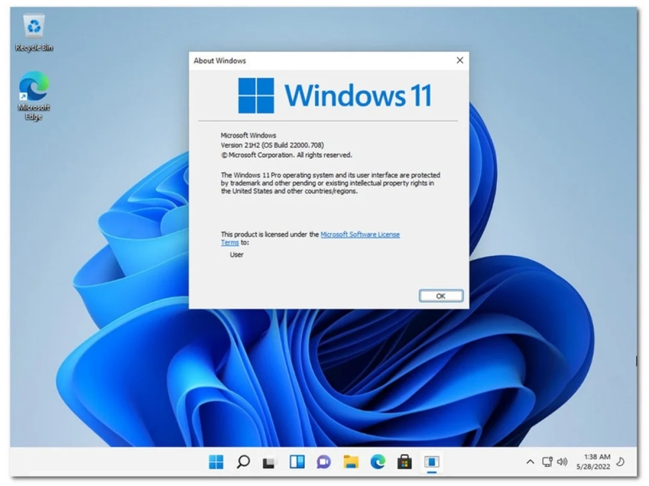 Screenshot #7 - Windows 11 Pro x64 3in1 21H2 Build 22000.708