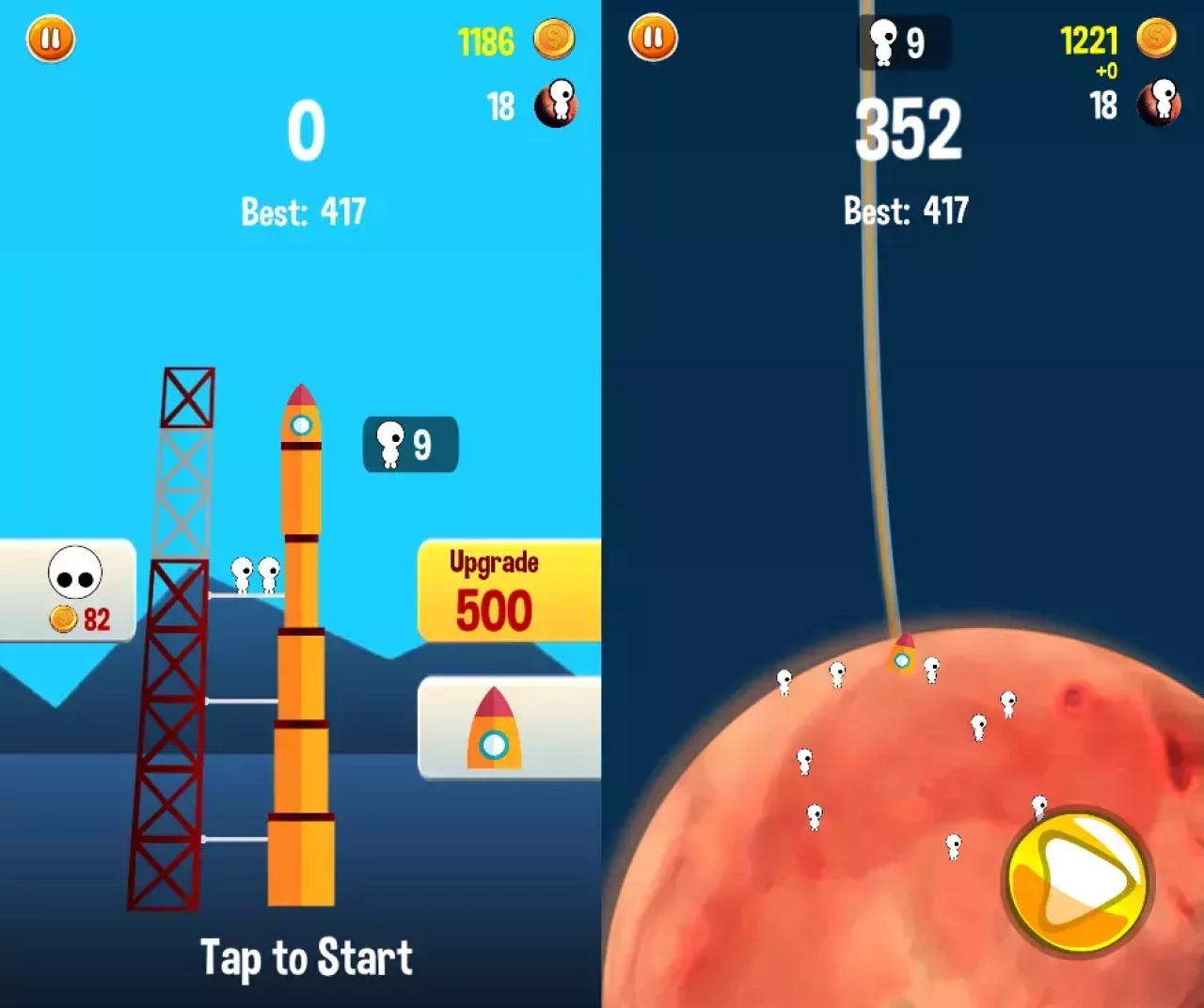 Screenshot #4 - Space Frontier complete game template