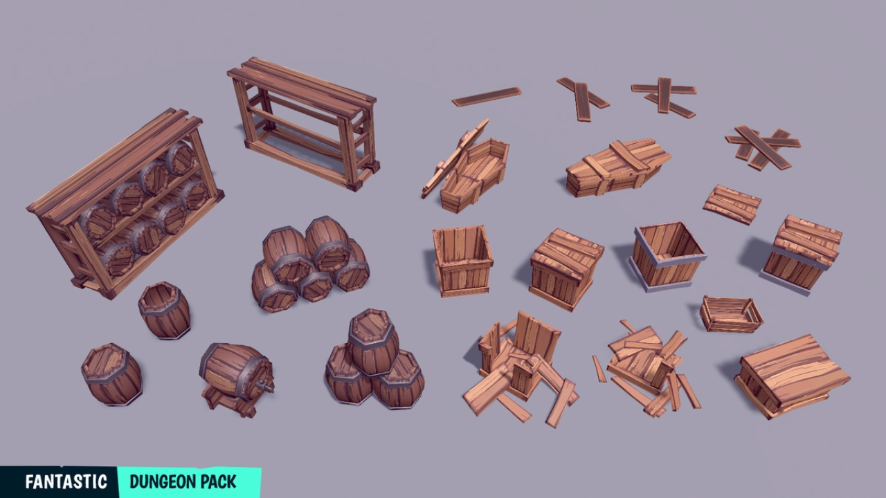 Screenshot #6 - FANTASTIC - Dungeon Pack FULL (Unity)